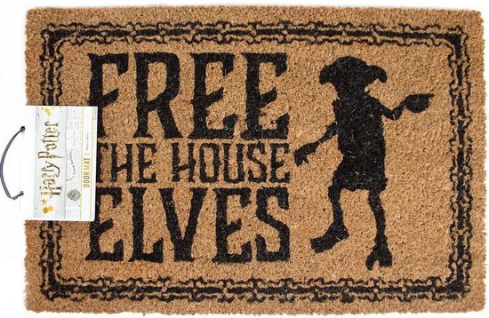 Harry Potter Free The House Elves deurmat | bol.com