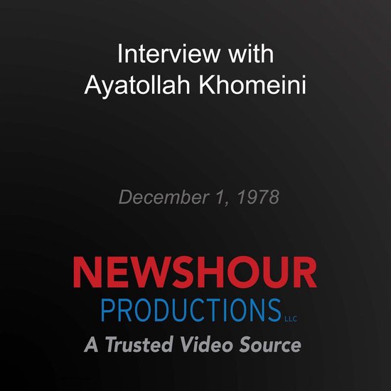 Interview with Ayatollah Khomeini - cover