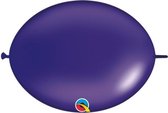 Doorknoopballonnen Quicklink Q12 Pearl Quartz Purple 33 cm (50 stuks)