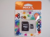 Maxell MAXL854710 mémoire flash 8 Go MicroSDHC Class 10