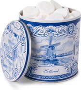 Heerlijke originele Wilhelmina pepermunt in Delfts blauw blik