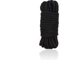 Eroticnoir - Bondagetouw - BDSM touw - SM touw - 10 Meter - Zwart