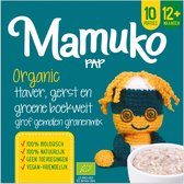 Mamuko biologische pap 12+ mnd. - Haver, gerst en groene boekweit (4 x 240 gr.)