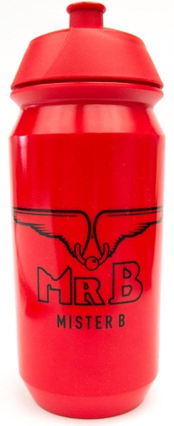 Mister B water & glijmiddel fles rood 500ml