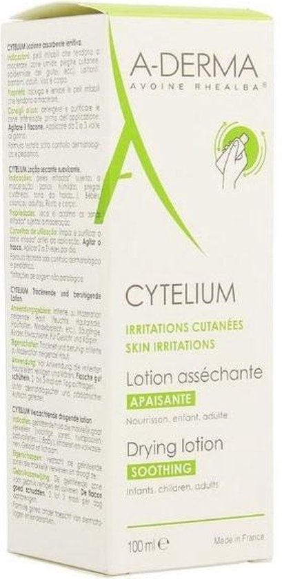 A-DERMA - CYTELIUM UITDROGENDE LOTION MET HUIDKALMERENDE WERKING - Huidkalmerende uitdrogende lotion - CYTELIUM