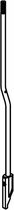 Aftermarket (Yamaha / Parsun) Cam Shift Rod Assembly (Long) (PAF20-04020000L)