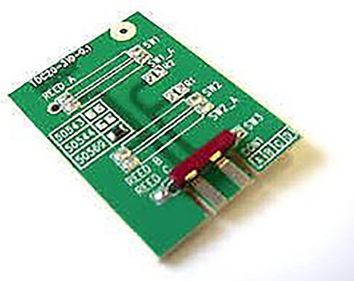 Reed switch one level