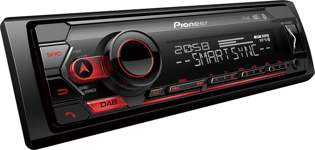 Pioneer MVH-S420DAB - Zwart
