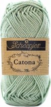 402 SILVER GREEN Scheepjes Catona 25 gram