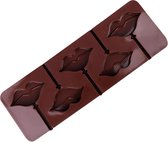 ProductGoods - Siliconen Chocoladevorm in lippen vorm - Chocolade Mal Fondant Bonbonvorm - Ijsblokjesvorm