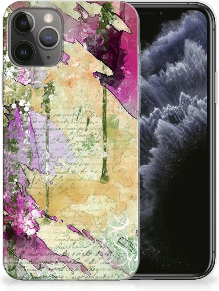 Hoesje maken Apple iPhone 11 Pro Letter Painting
