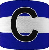 Aanvoerdersband "Captain" - Blauw - senior