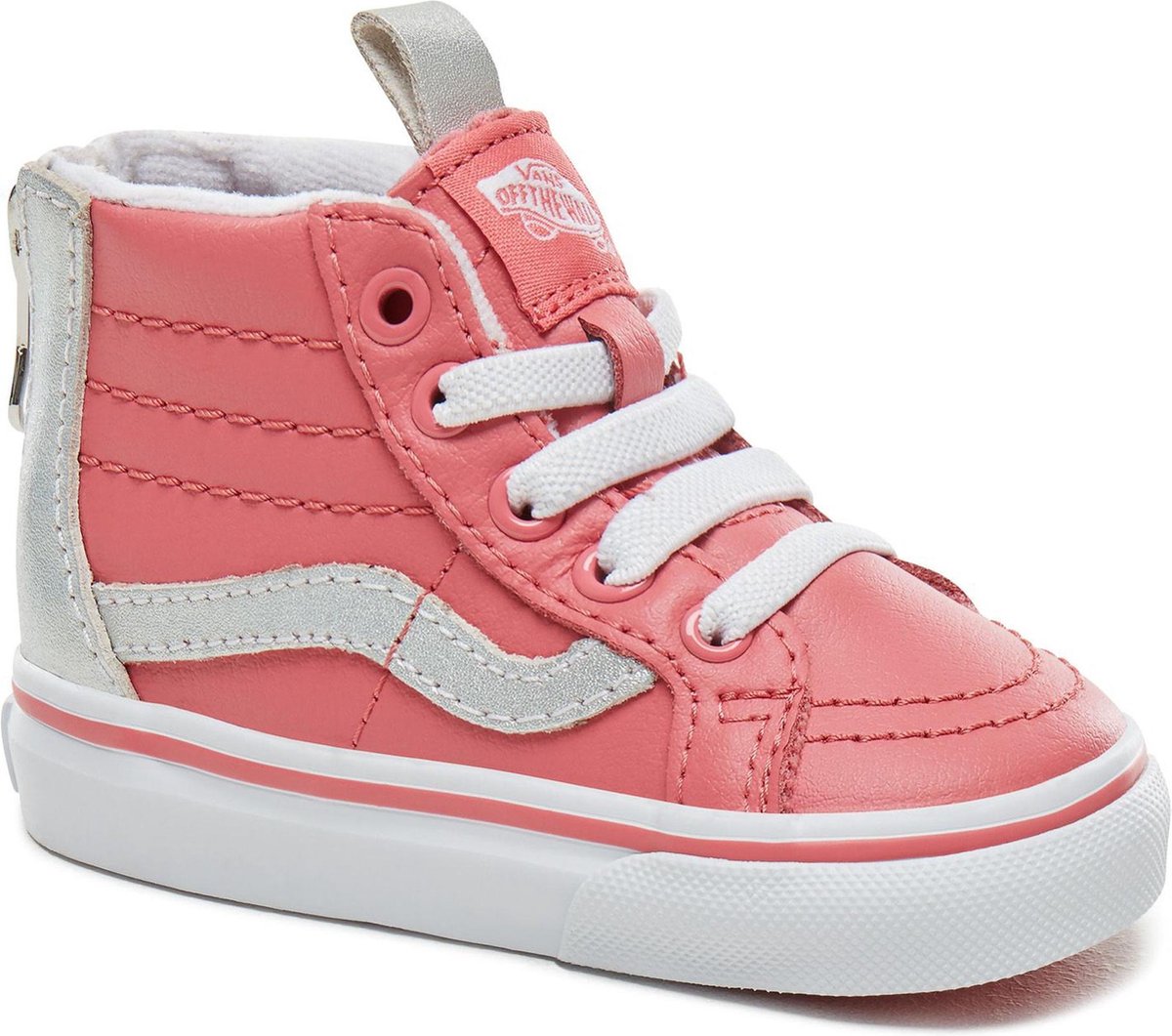 Vans Sneakers - Maat 20 - Meisjes - roze/wit | bol.com
