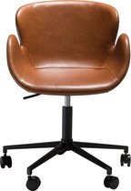 Dan-Form bureaustoel gaia cognac 75-87 x 61 x 59