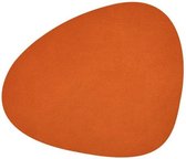 Lind Hippo placemat curve 37x44cm orange