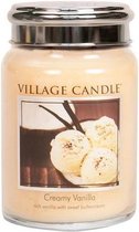 Village Candle Large Jar Geurkaars - Creamy Vanilla