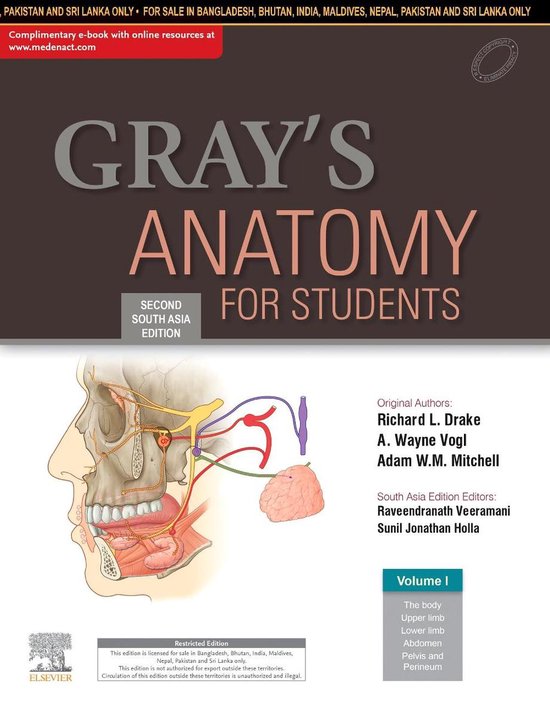 Gray's Anatomy For Students 9788131255742 Raveendranath Veeramani