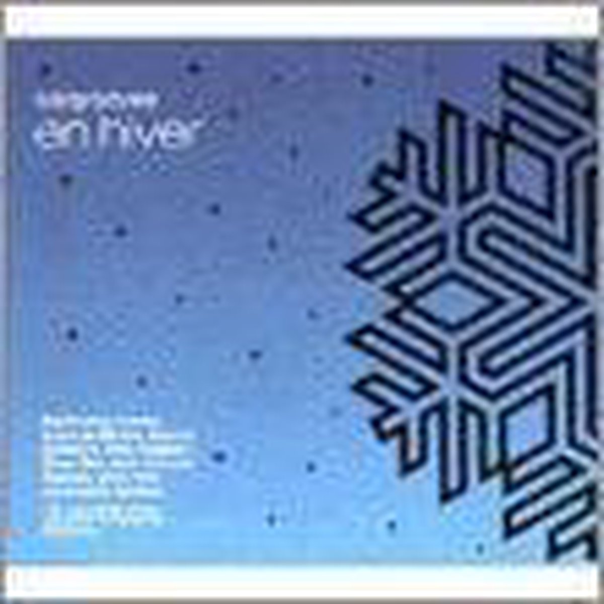 Bargrooves En Hiver