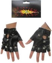 PartyXplosion - Handschoenen - Punker - Zwart