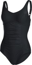 Speedo Vivienne Clipback Dames Badpak  - Zwart - Maat 44