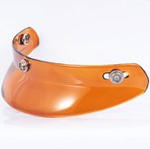 Helm zonneklep oranje