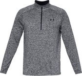 Under Armour Tech 2.0 1-2 Zip Sporttrui Mannen - Maat S - Zwart