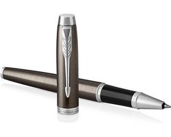 Parker IM-rollerballpen | Dark Espresso | Fijne penpunt | Zwarte inkt | Geschenkverpakking