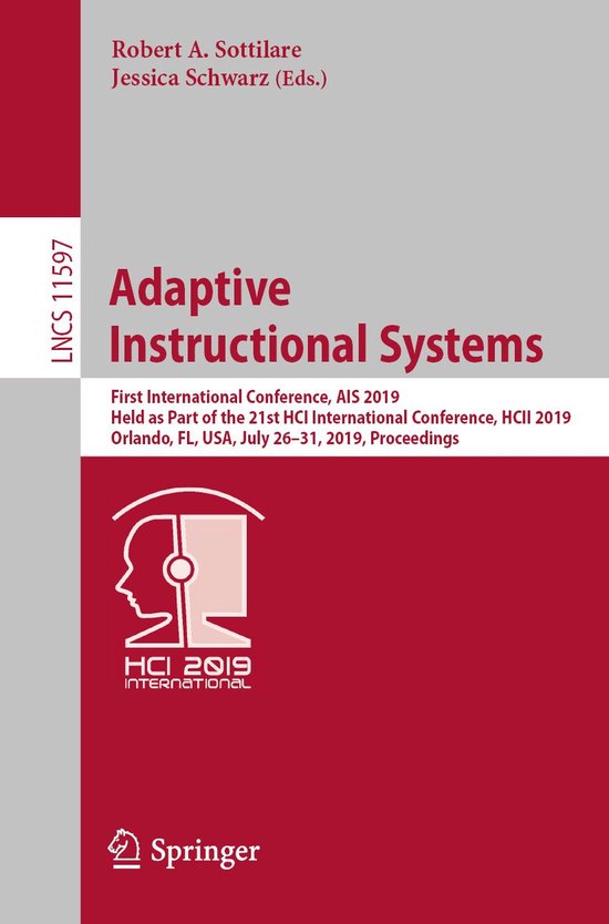 Springer Nature Proceedings Computer Science - Adaptive Inst ... - cover
