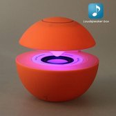 mini speaker bluetooth aux rood