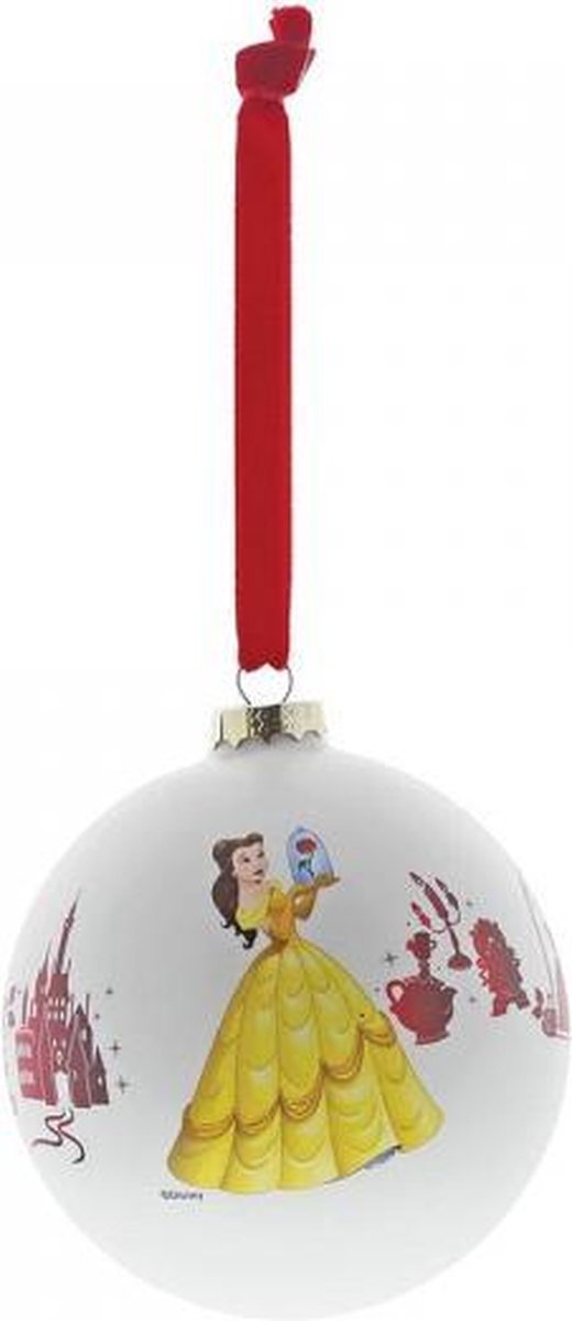 Disney Enchanting Kerstbal Be Our Guest 10 cm