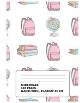 Composition Notebook for School