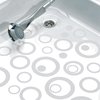 Sealskin - Water Rings Adhésifs antidérapants PVC -  Transparent (6 pièces)