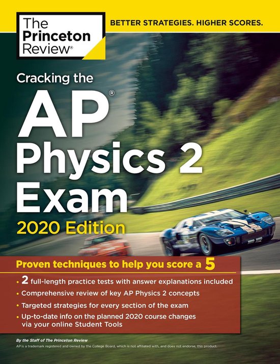 Cracking the AP Physics 2 Exam, 2020 Edition - cover