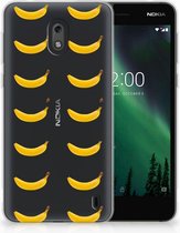 Nokia 2 Uniek TPU Hoesje Banana