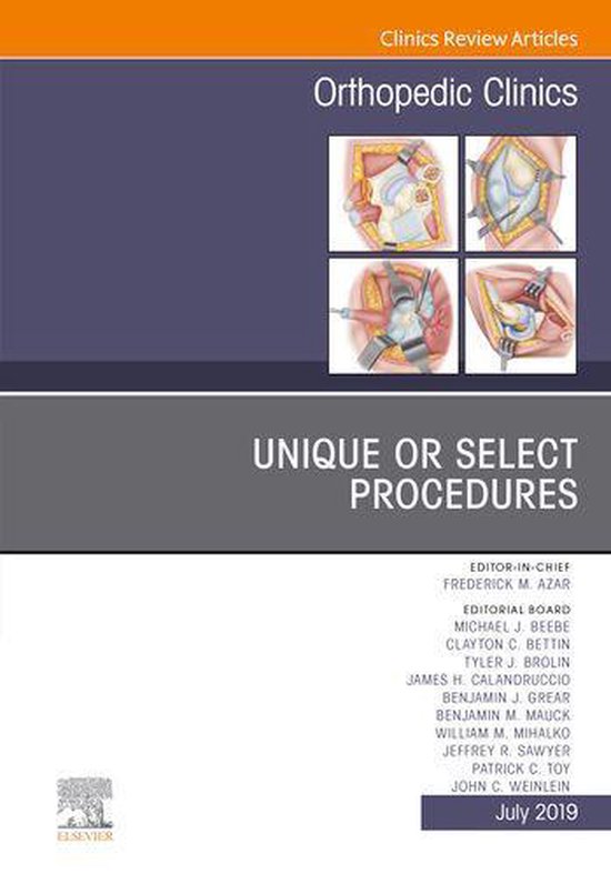The Clinics: Orthopedics Volume 50-3 - Unique or Select Proc ... - cover