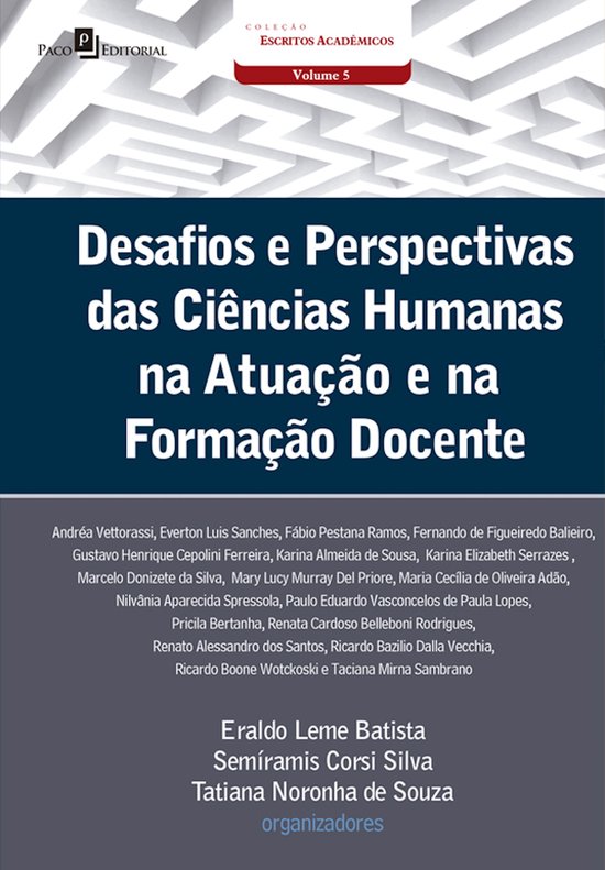 Desafios e perspectivas das ciências humanas na atuação e ... - cover