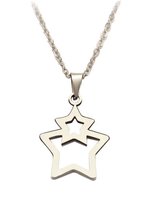 Ster ketting | RVS | 316L | sterren | bff