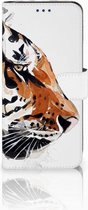 Portemonnee hoesje Geschikt voor Samsung S8 Watercolor Tiger