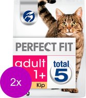 Perfect Fit Droogvoer Adult Kip - Kattenvoer - 2 x 2.8 kg