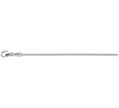 Zilver Gerhodineerde Collier gourmet 1 1326716 38 cm