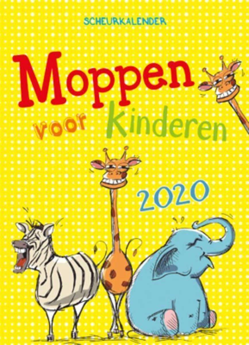 Moppen voor kinderen scheurkalender 2020