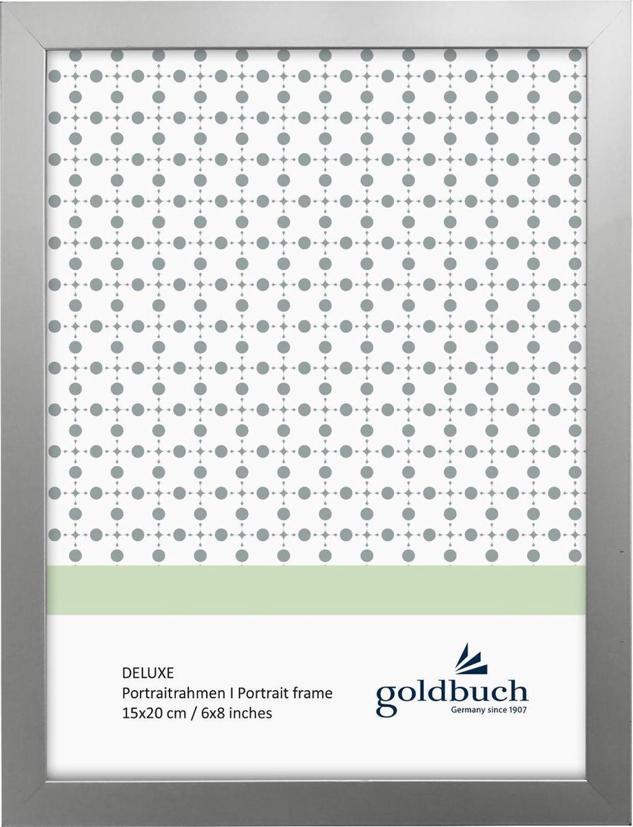 Goldbuch Fotolijst Deluxe - Zilver - 15x20 cm
