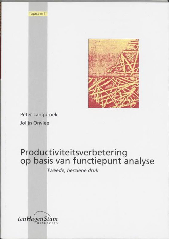 PRODUCTIVITEITSVERBETERING OBV FUNCTIEPUNT Analyse