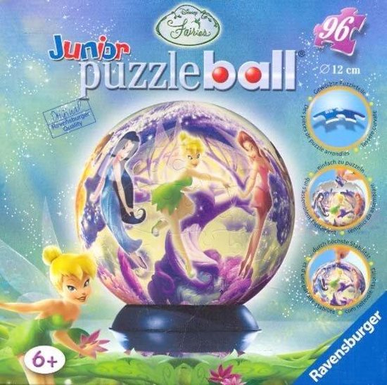 Legpuzzel - Puzzelbal - 96 stukjes - Disney Fairies - Ravensburger Puzzel |  bol.com