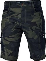 Camouflage korte broek groen maat M