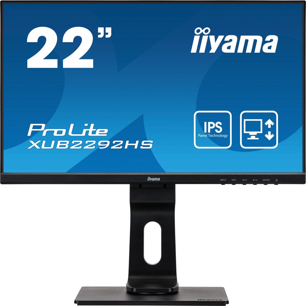 Iiyama ProLite XUB2292HS-B1 - Full HD IPS Monitor - 22 Inch | bol.com
