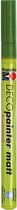 Marabu Decopainter Matt Donker Groen 1-2mm