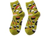 Sushi sokken met grappig design - eten - maat 36/41