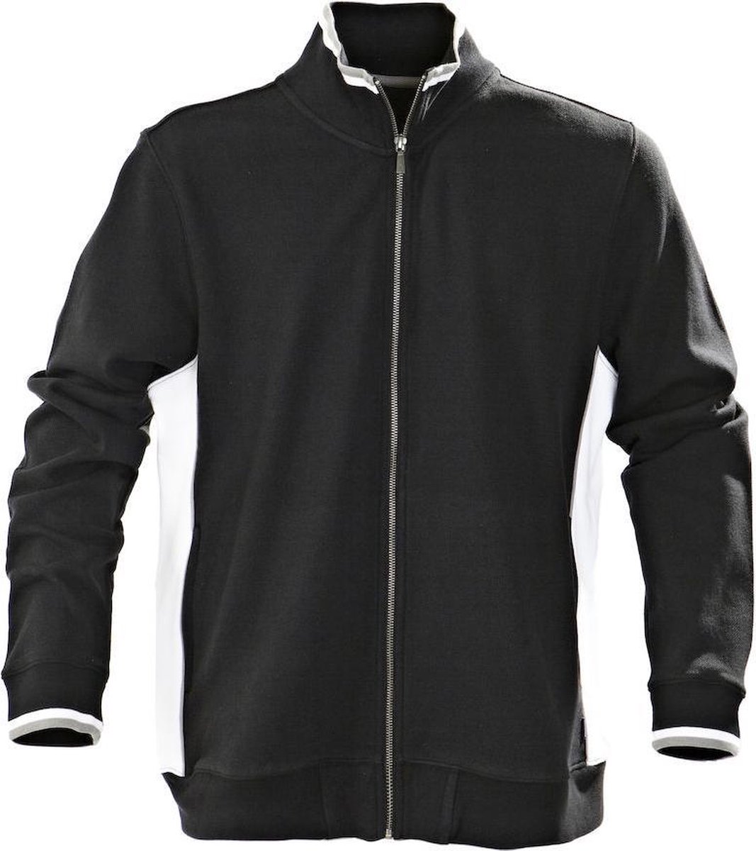 Harvest Atlanta Piqué Jacket Vest Zwart 2132018 - Maat 3XL