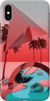 Fashionthings - iPhone Xs Hoesje - Back Case Oasis